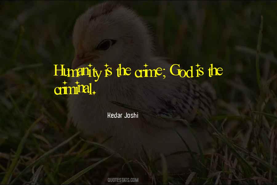 Quotes About Crime And Criminals #770514