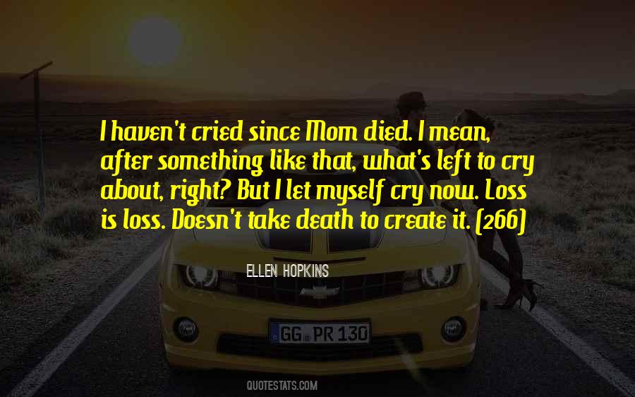 Quotes About Cried #1725547