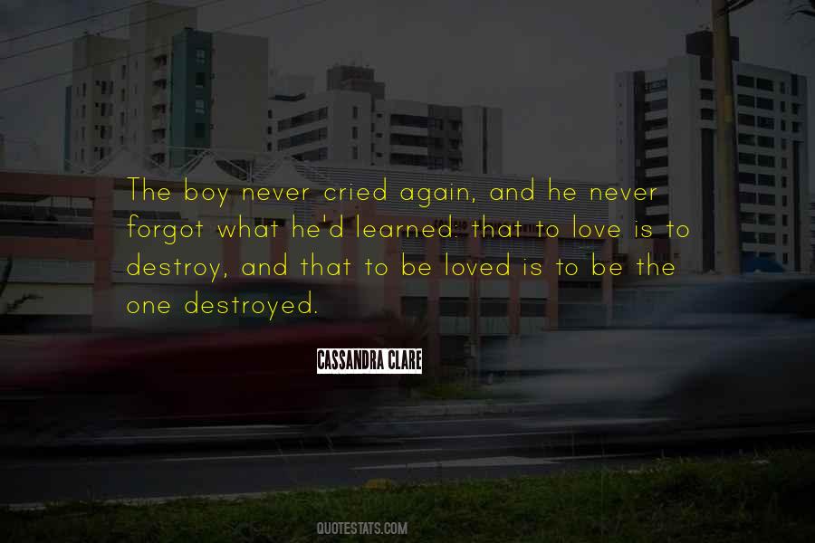 Quotes About Cried #1750799