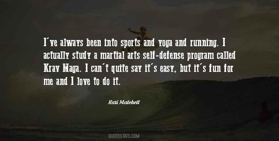 Martial Arts Self Defense Quotes #173372
