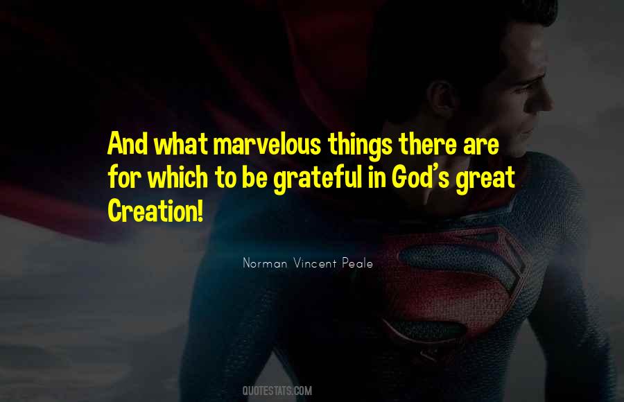 Marvelous God Quotes #1827416
