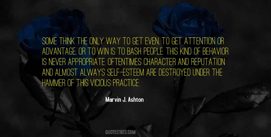 Marvin Ashton Quotes #1329388