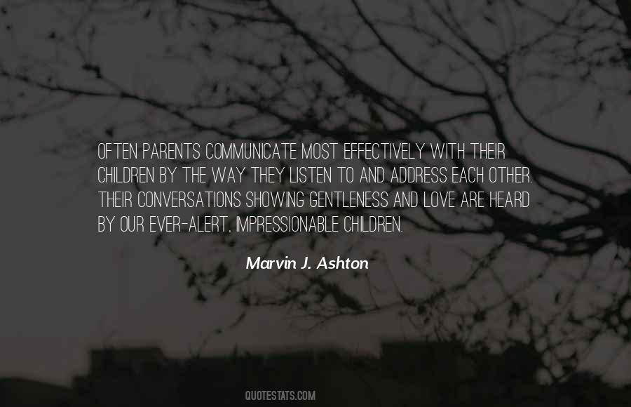 Marvin Ashton Quotes #911977