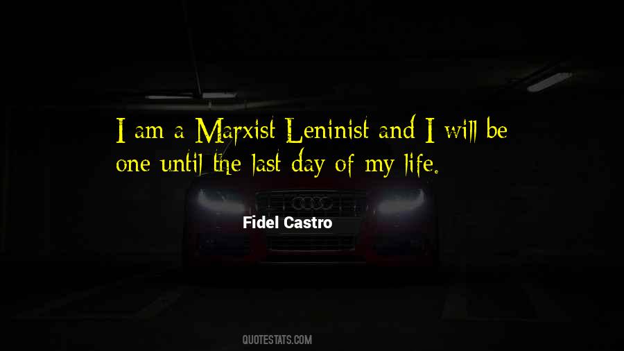 Marxist Leninist Quotes #435236
