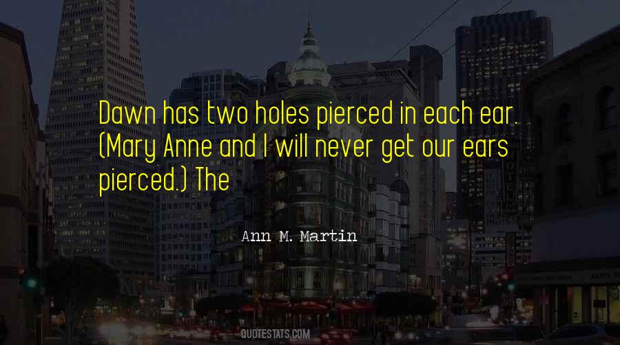 Mary Anne Quotes #1777513