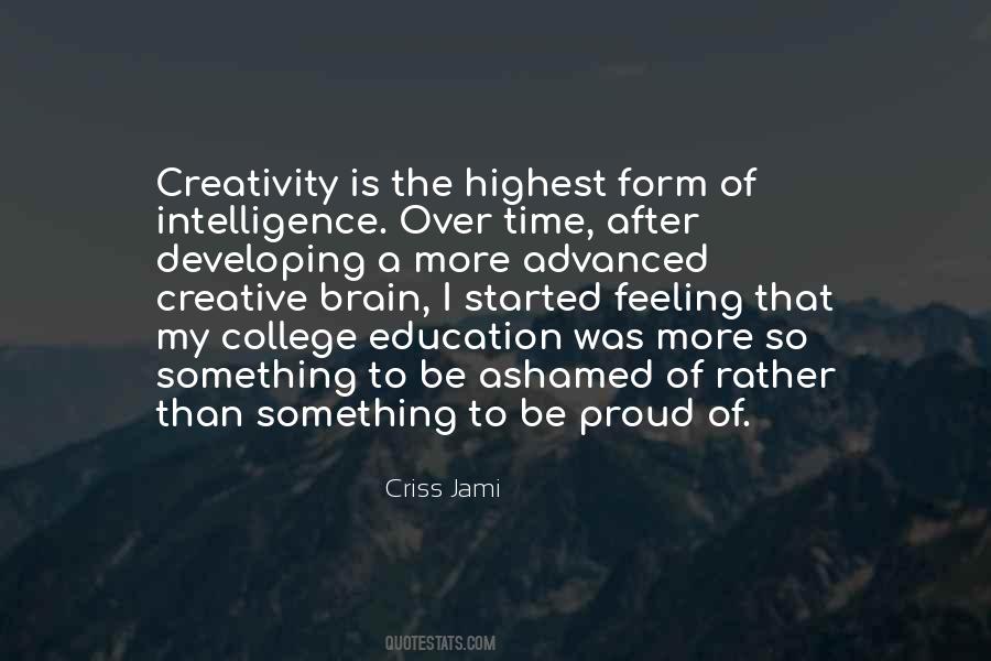 Quotes About Creativity Education #1415628
