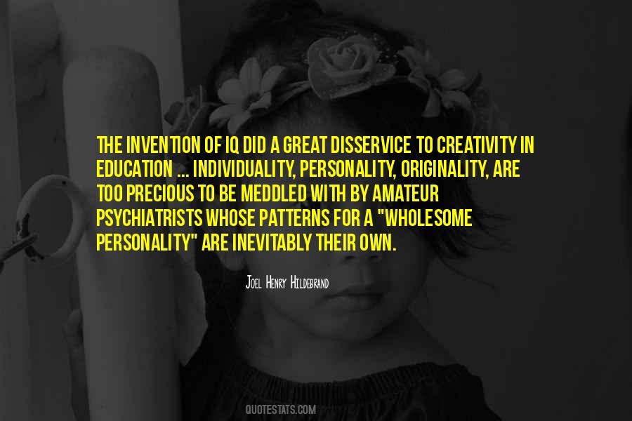 Quotes About Creativity Education #813383