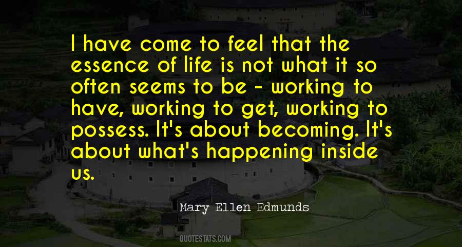 Mary Ellen Quotes #1275777