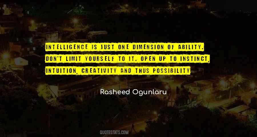 Quotes About Creativity And Intelligence #1122460