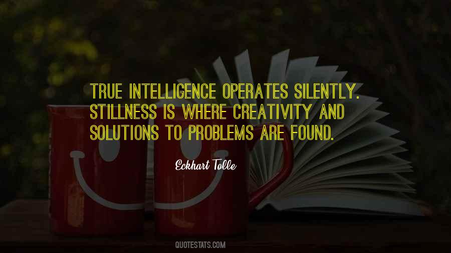 Quotes About Creativity And Intelligence #1674132