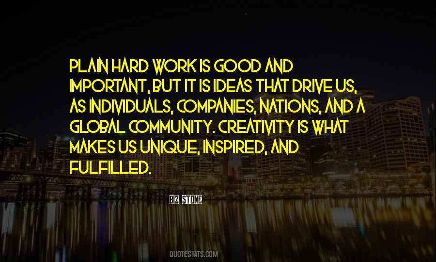 Quotes About Creativity And Hard Work #835960