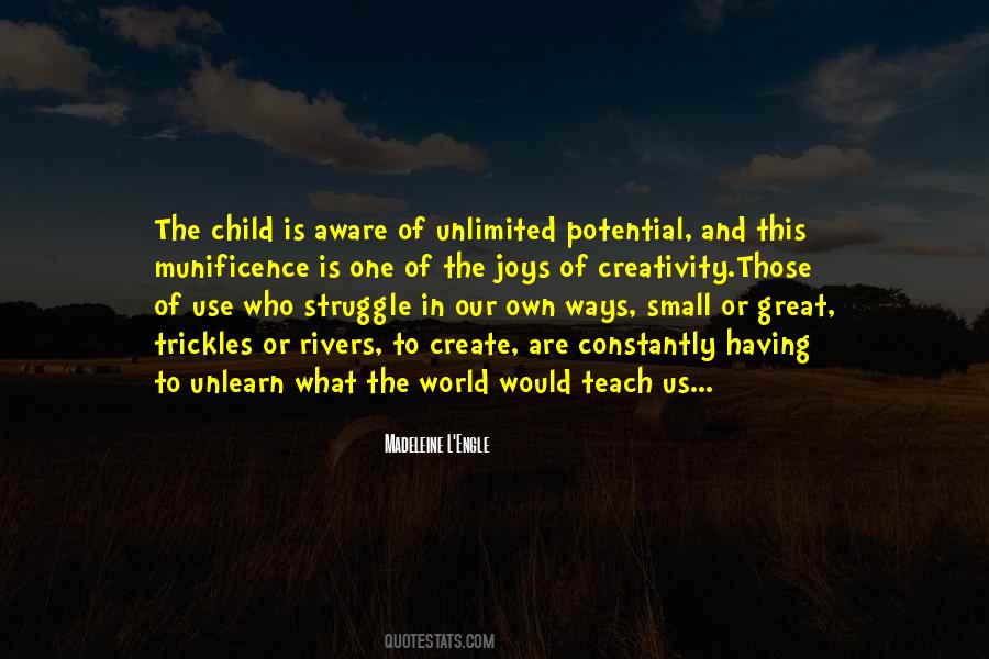 Quotes About Creativity And Children #195768