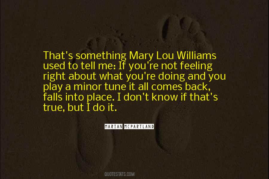 Mary Lou Quotes #981895