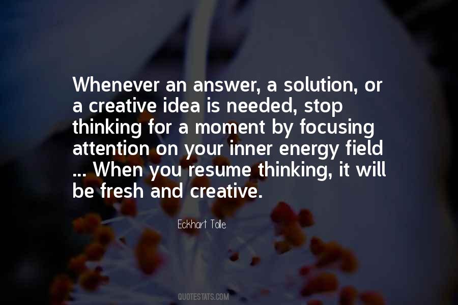 Quotes About Creative Ideas #111154