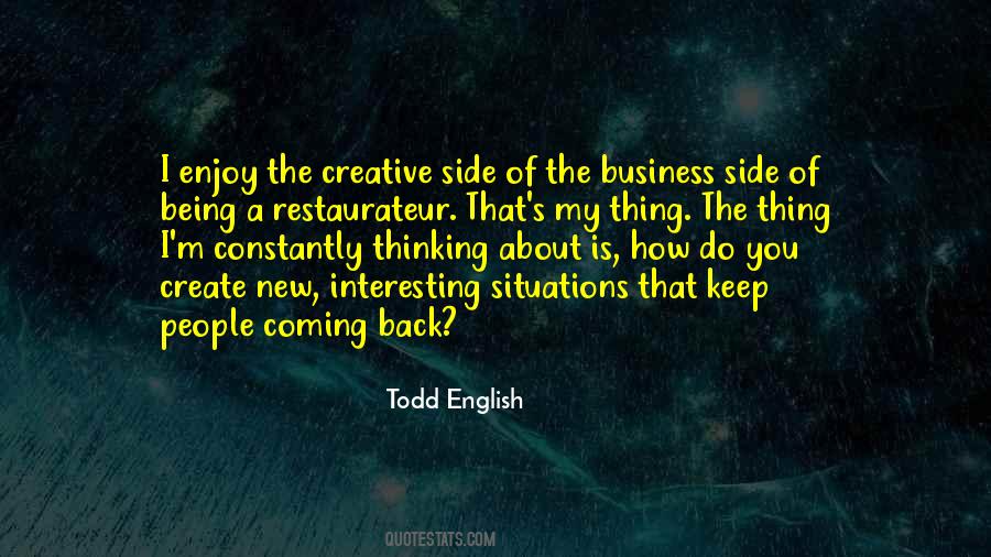 Quotes About Creative Business #1347971