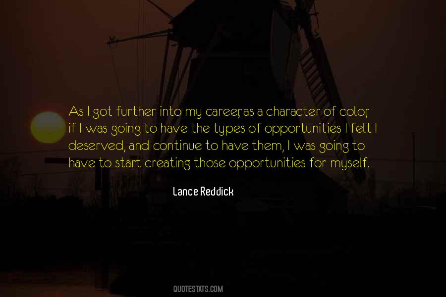 Quotes About Creating Opportunities #978774