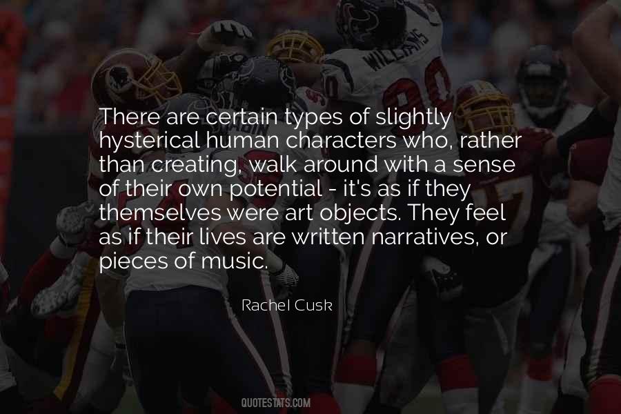 Quotes About Creating Characters #1812068