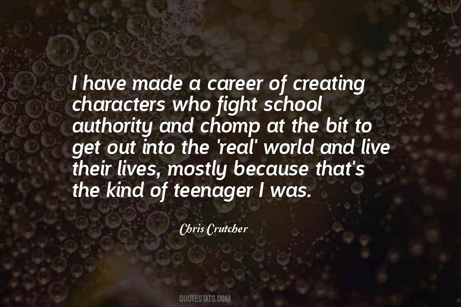 Quotes About Creating Characters #1813082
