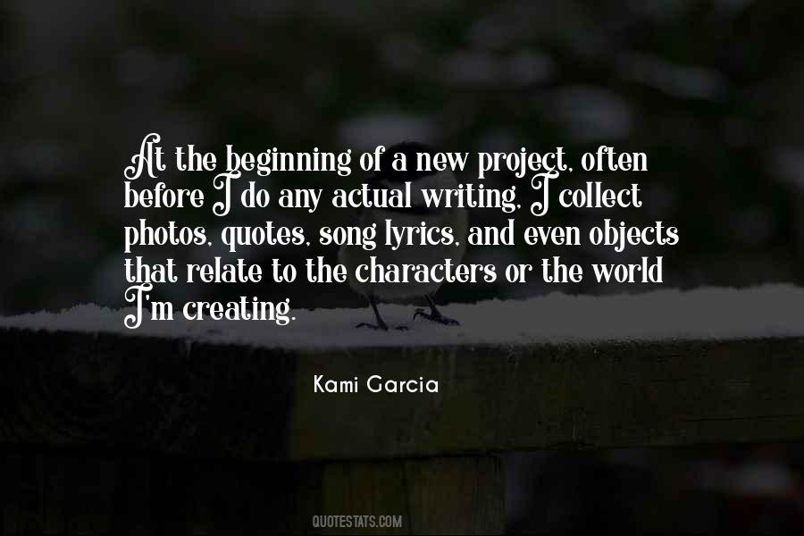 Quotes About Creating Characters #418094