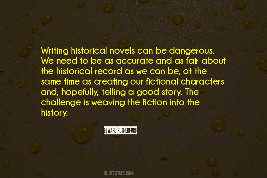 Quotes About Creating Characters #464335