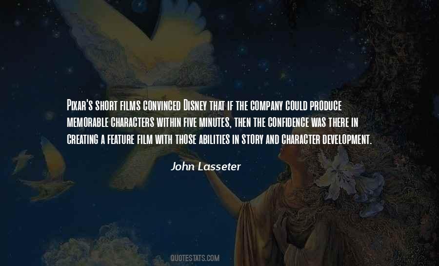 Quotes About Creating Characters #773836