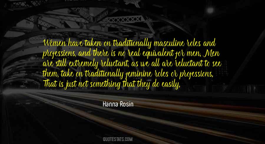 Masculine Feminine Quotes #1085680