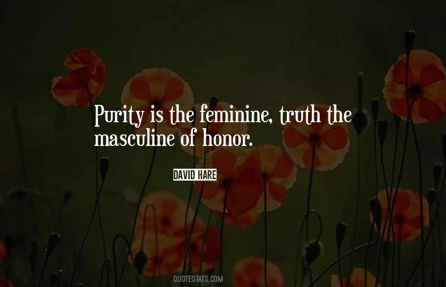 Masculine Feminine Quotes #153309