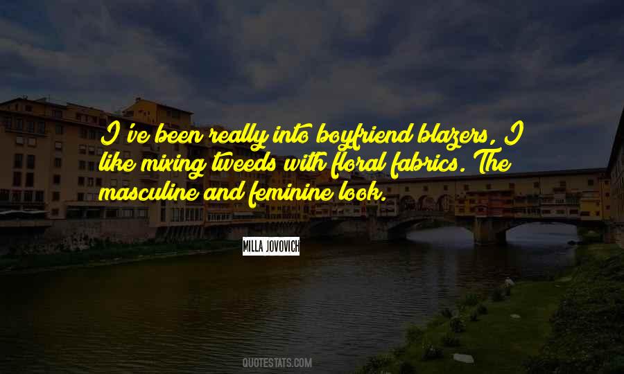 Masculine Feminine Quotes #155628