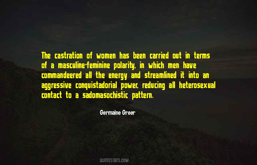 Masculine Feminine Quotes #872330