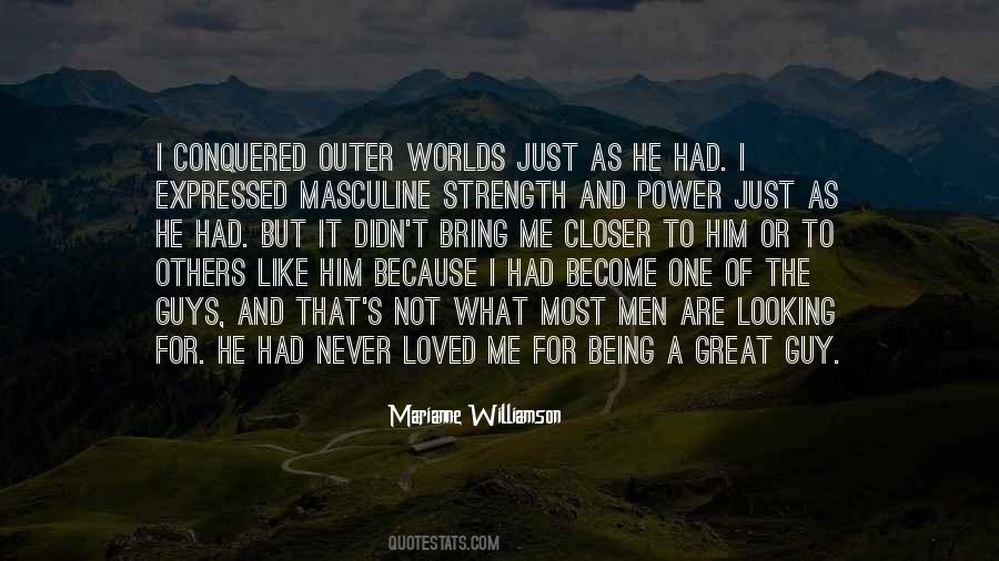 Masculine Quotes #1315167