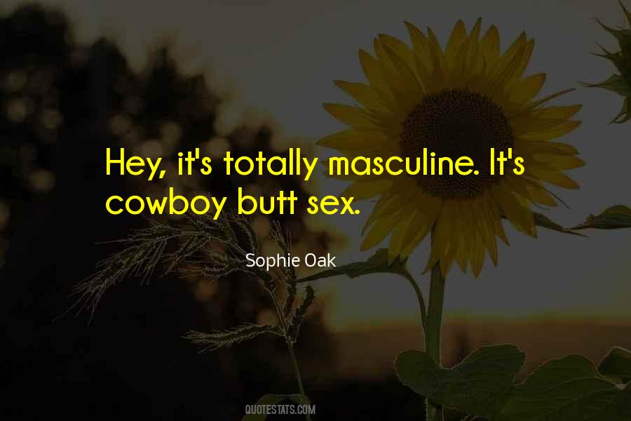 Masculine Quotes #1346128
