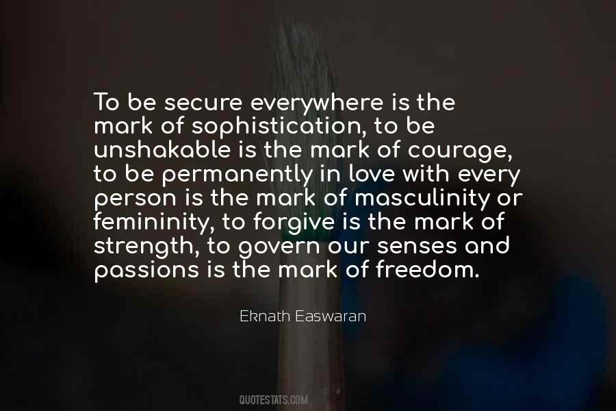Masculinity And Femininity Quotes #727856