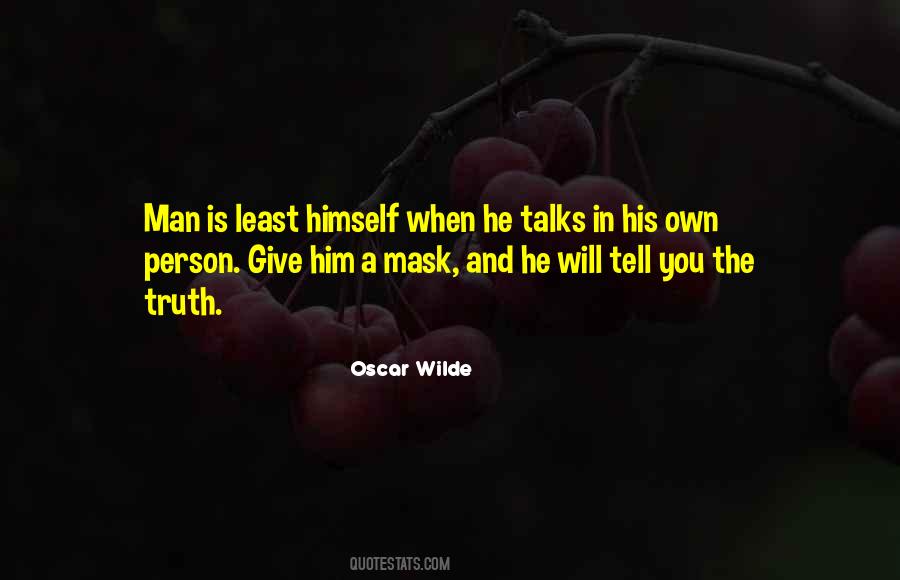 Mask Man Quotes #1614713