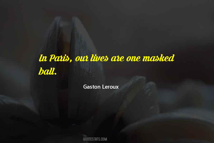 Masked Ball Quotes #591456