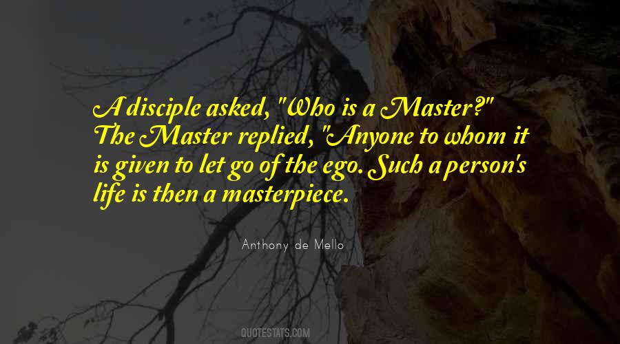 Master Disciple Quotes #223728