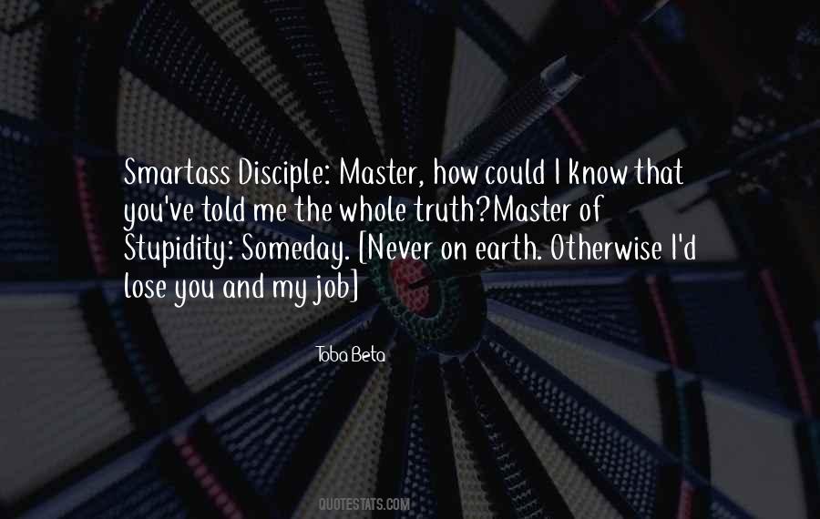 Master Disciple Quotes #522199