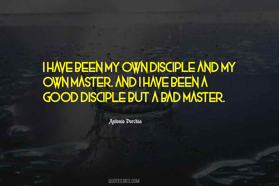 Master Disciple Quotes #971134