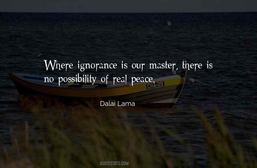 Master Peace Quotes #1153752