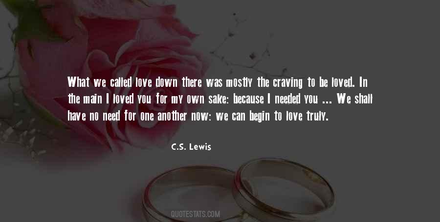 Quotes About Craving For Love #1338217