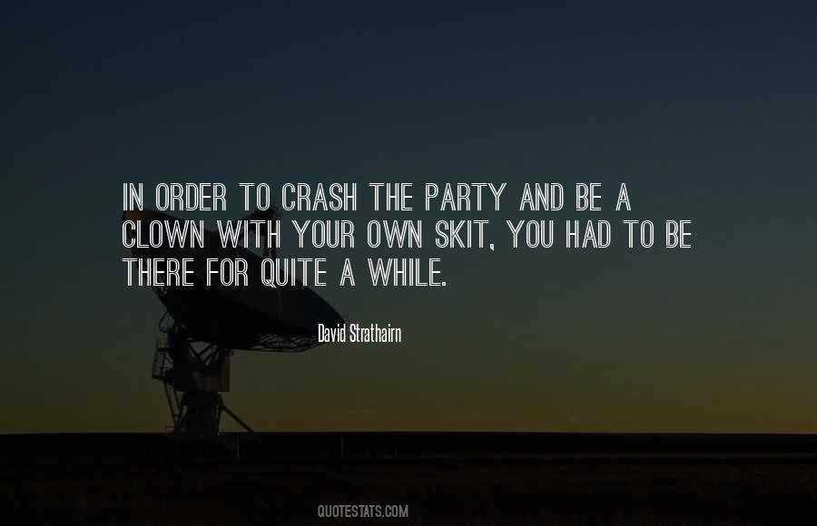 Quotes About Crash #1040219