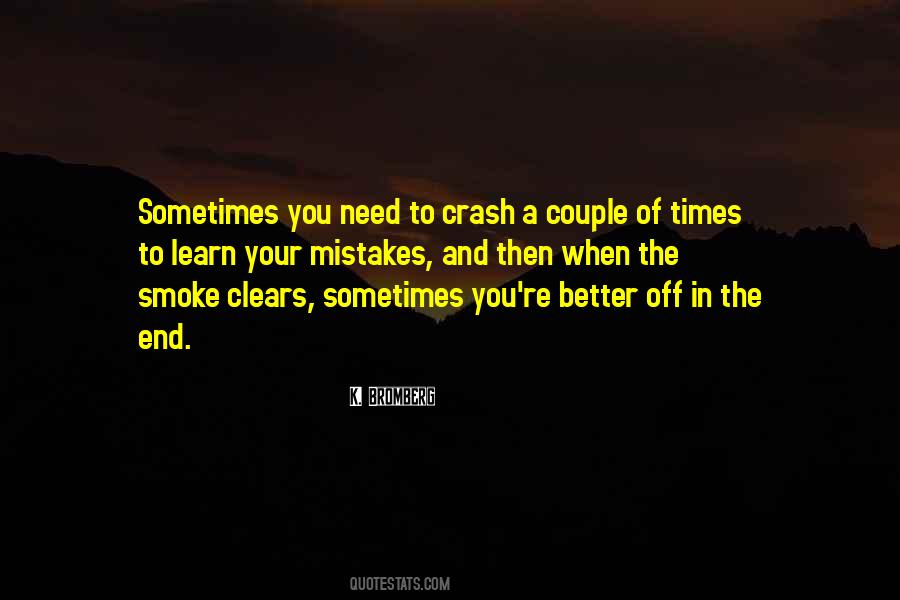Quotes About Crash #974290
