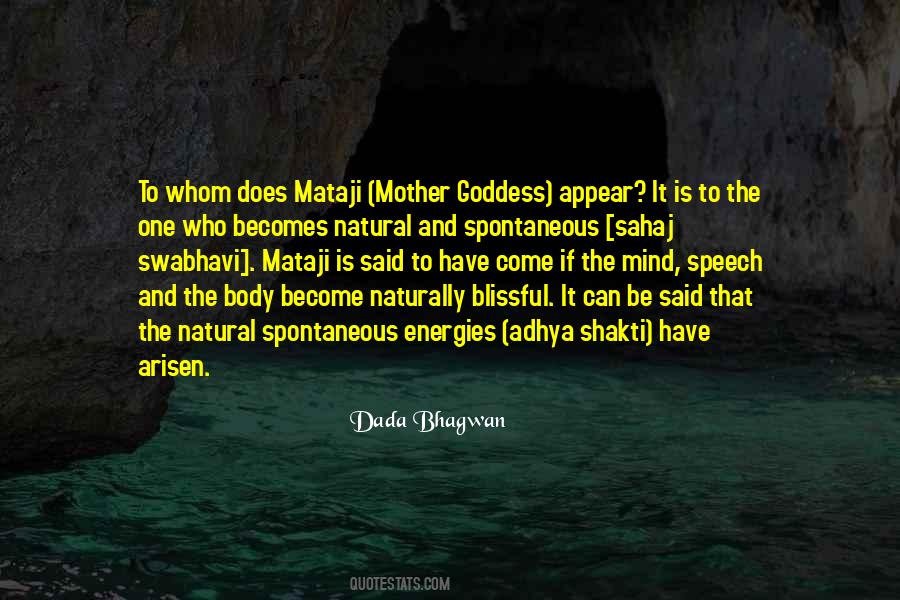 Mataji Quotes #1364566