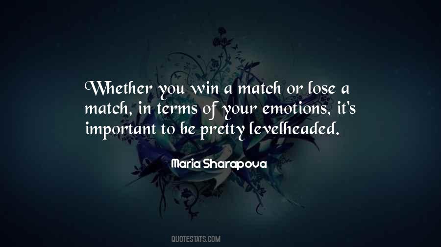 Match Win Quotes #58827