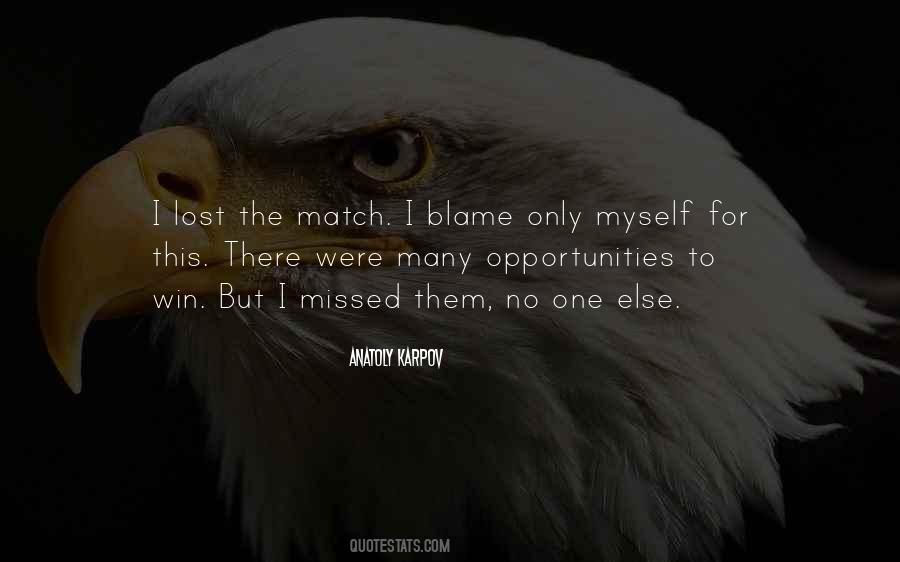 Match Winning Quotes #1202170