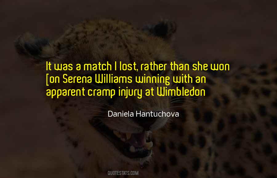 Match Won Quotes #705696