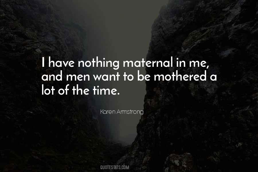 Maternal Quotes #1002109