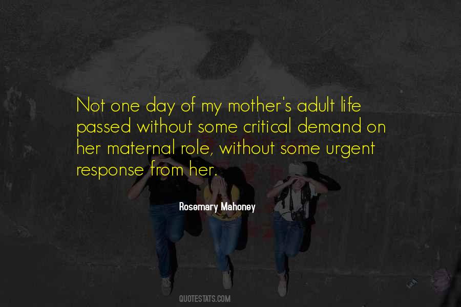 Maternal Quotes #80470