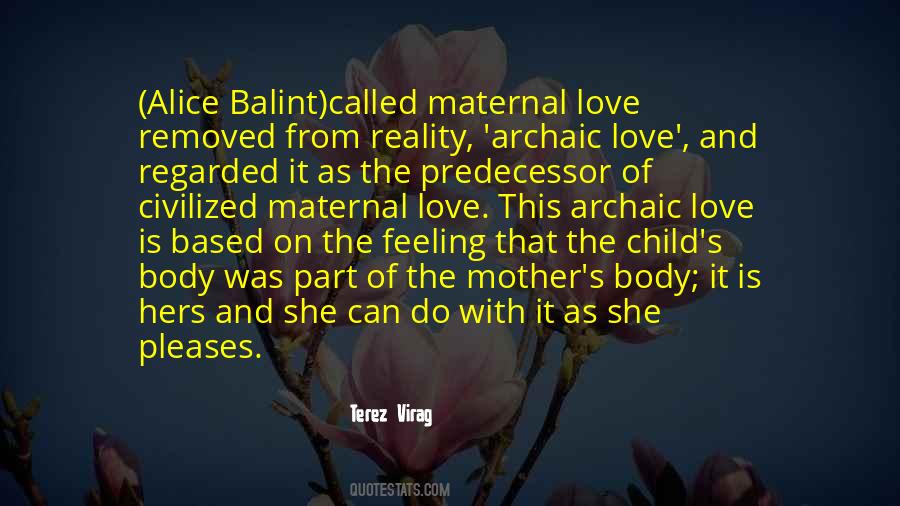 Maternal Quotes #950230