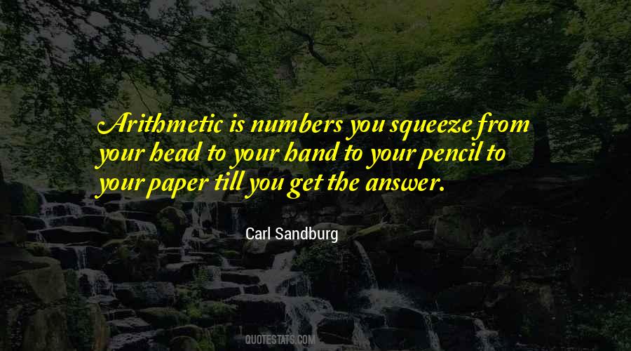 Math Numbers Quotes #1156919