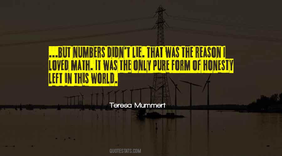 Math Numbers Quotes #1726191